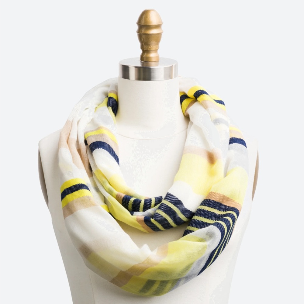 Harvey Multi-Stripe Infinity Scarf